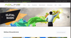 Desktop Screenshot of adlinereklam.com